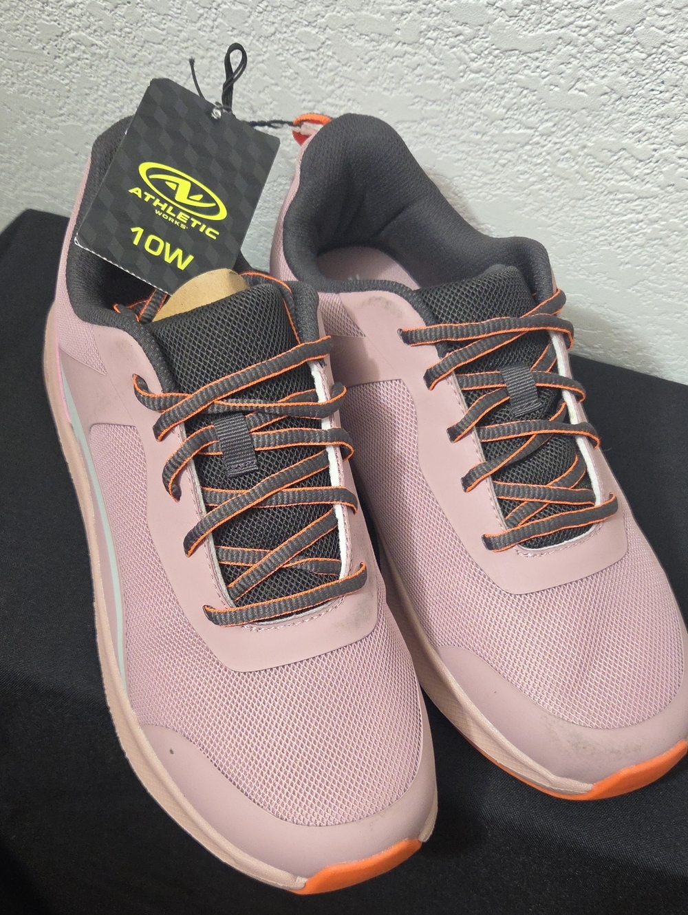 **Athletic Works Pink and Gray Women's Athletic Sneakers